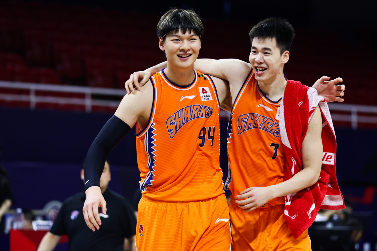 上海队大战在即，球员精神饱满备战