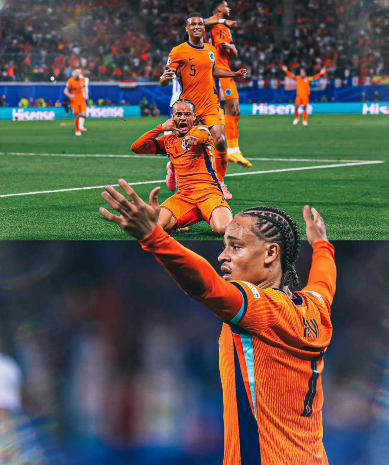 荷兰队实现大逆转，闯入四强