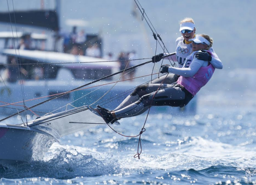 瑞士帆船选手稳定发挥，取得好成绩