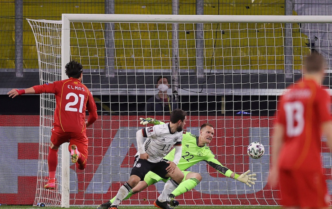 德国击败马其顿,小组出线形势向好 德国击败马其顿,小组出线形势向好